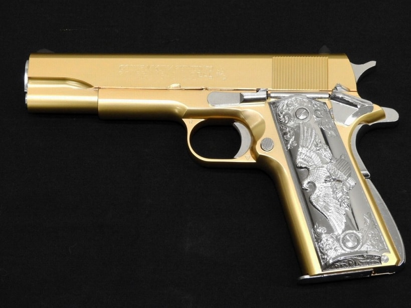 WA] コルトガバメント プレミアムエディション ゴールド ガスブロー