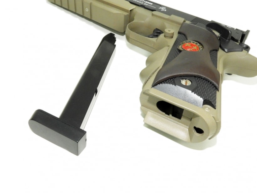 東京マルイ] AMTハードボーラー 固定スライドガスガン バイオハザード