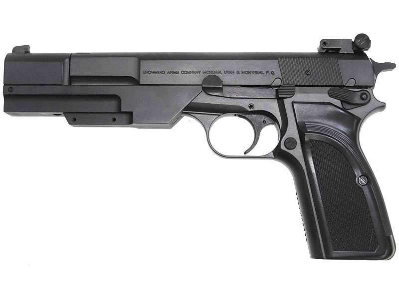 JAC] ブローニングハイパワー MKIII ターゲット1 ブラック ガスガン