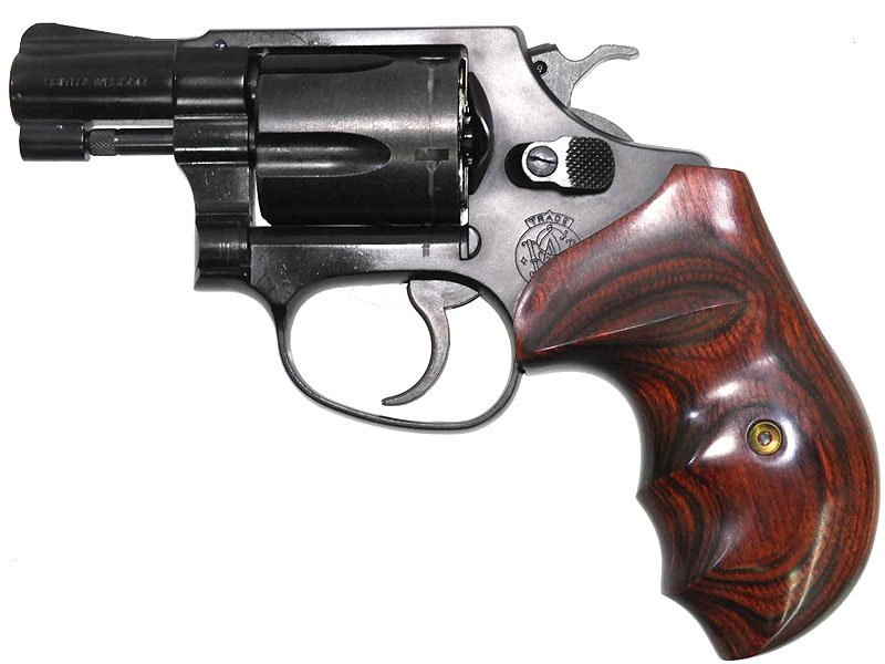 タナカ] S&W M36 チーフスペシャル 2インチ ABS ガスガン 木製グリップ