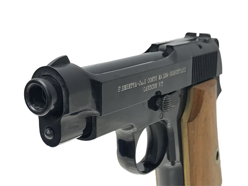 WA/MGC] ベレッタ M1934 ブローバックモデルガン 木製グリップ付