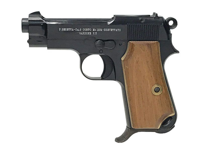 WA/MGC] ベレッタ M1934 ブローバックモデルガン 木製グリップ付