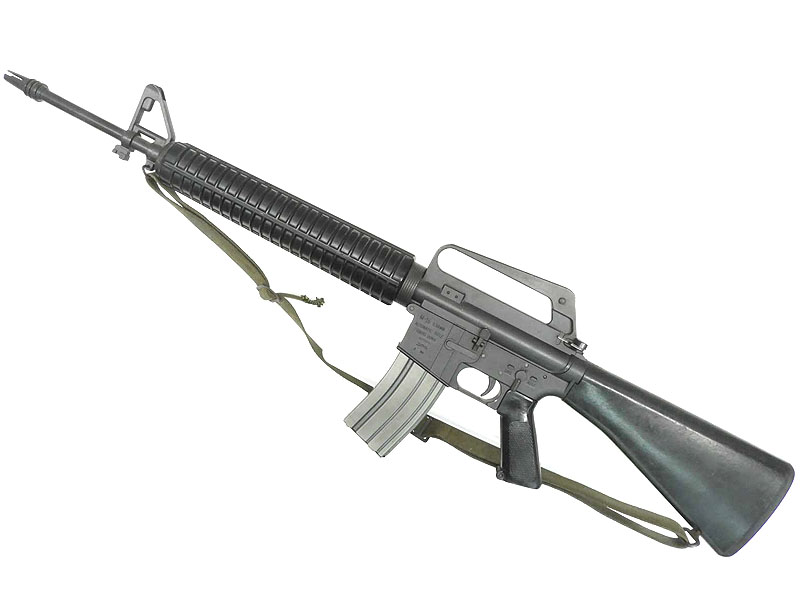 電動ガン M16A1 ベトナムバージョン 多弾数マガジン2個付き 完動品