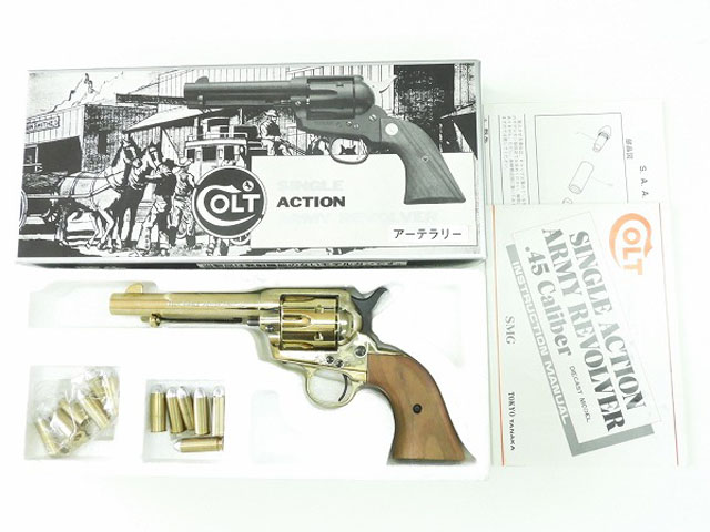 タナカ] コルト SAA アーティラリー SMG金属 木製グリップ