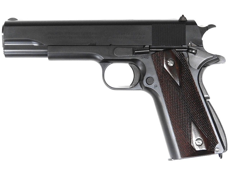 WA] コルト M1911A1 ラストマンスタンディング リアル刻印 実物木製
