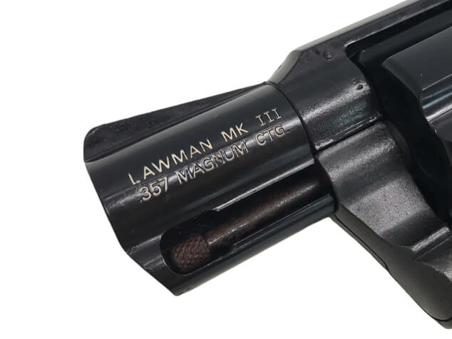 MGC] コルト ローマン MkIII 2インチ ABS モデルガン ホワイト墨入れ