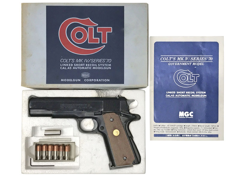 MGC] コルト M1911 マークIV シリーズ70 ABS GM5 発火モデルガン (中古