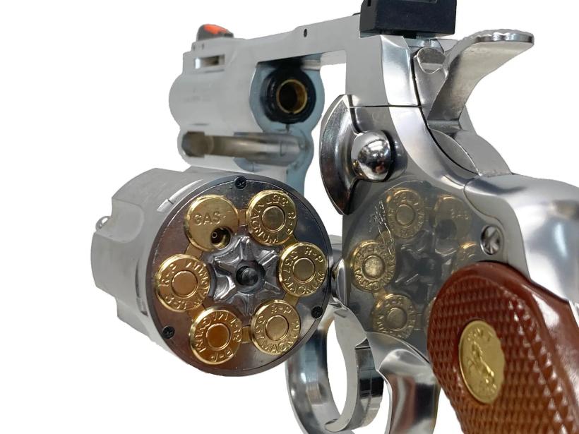 タナカ] コルト パイソン .357マグナム 2.5インチ Rモデル ステンレス