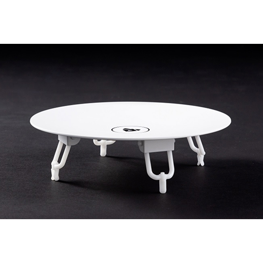 公式】Airdog | Airdogトッププレート｜ホワイト(Φ260×74㎜／重さ200g