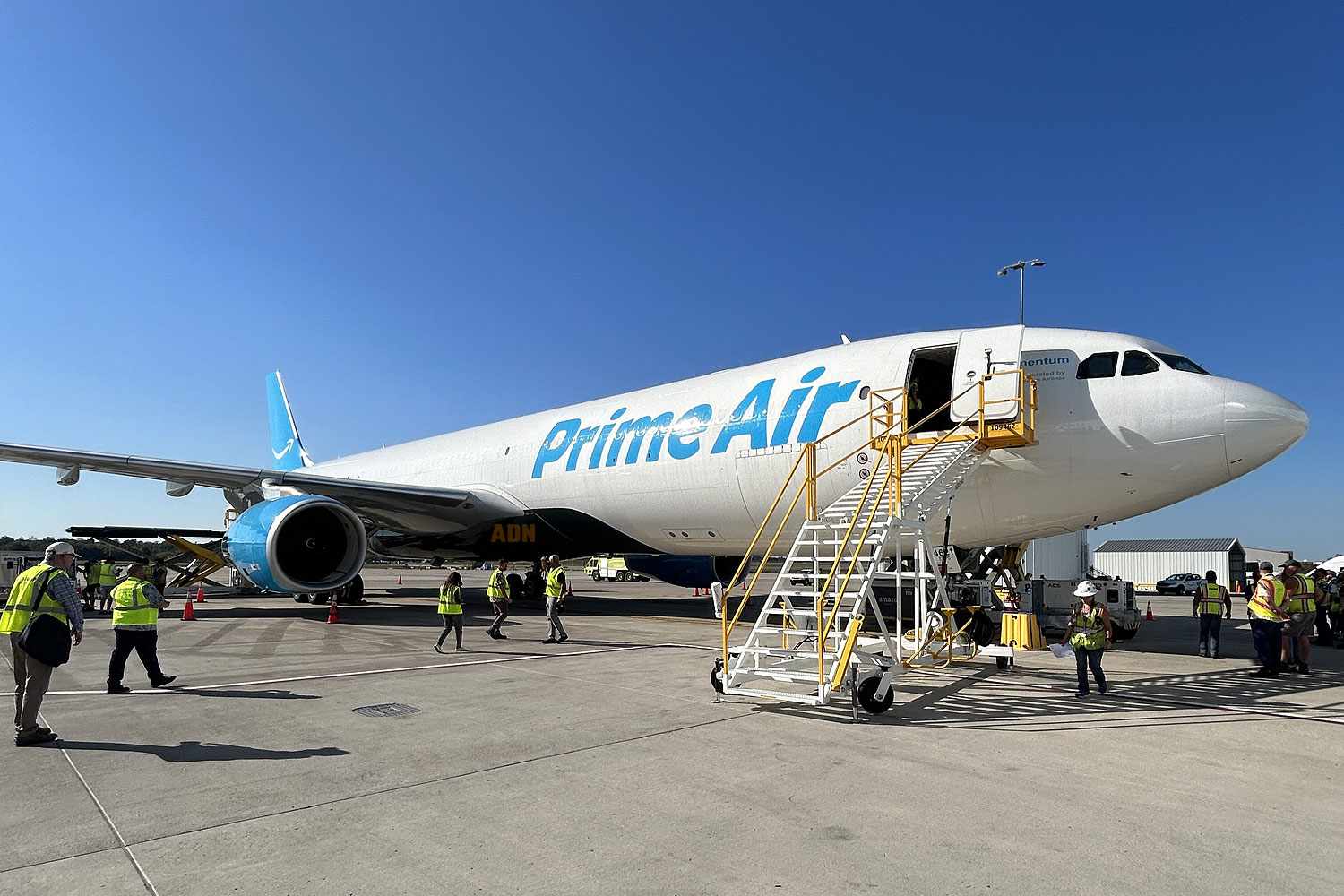 Amazon reveals its first Airbus A330 freighter - Air Data News
