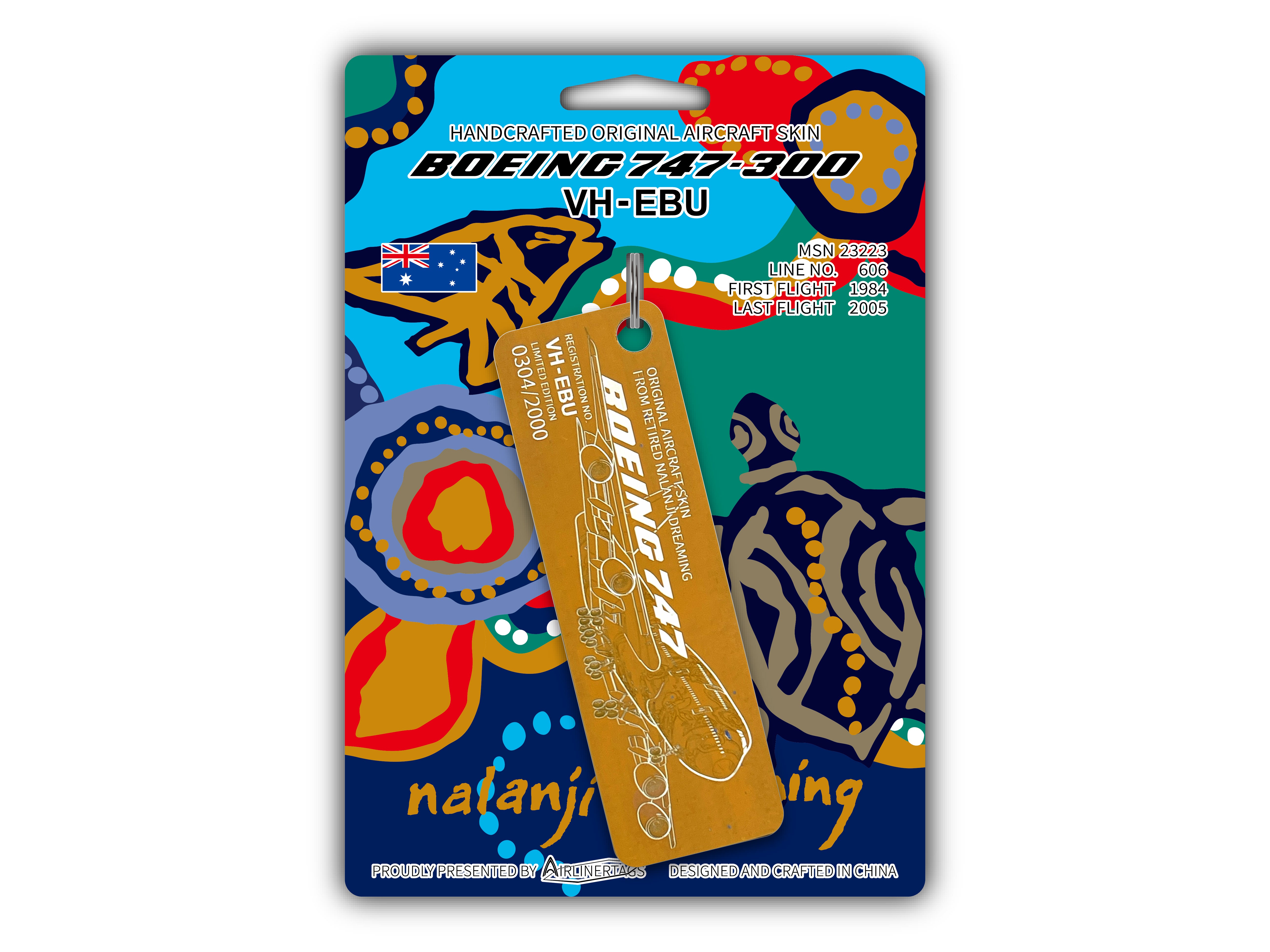 Boeing 747-300 ex-VH-EBU --- Airlinertags