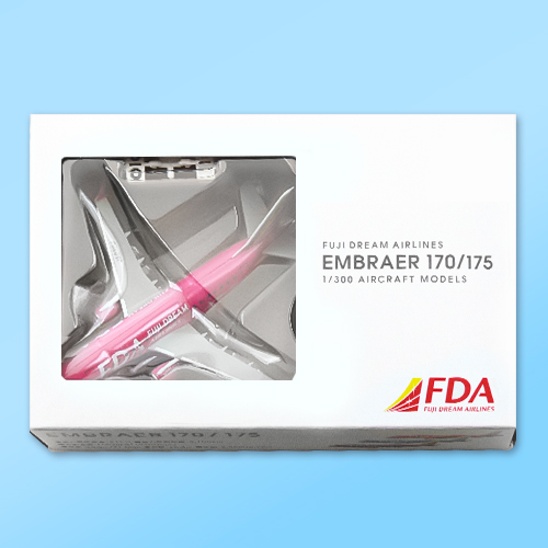 FDA 1/300エアクラフトモデル（ホワイト）