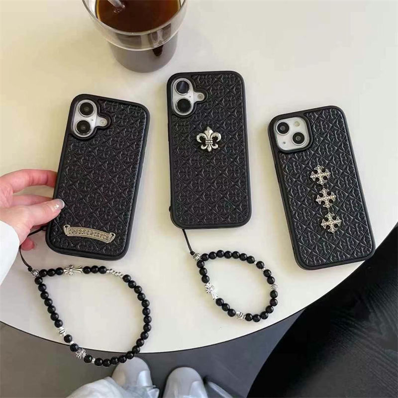 クロムハーツ Chrome Hearts iphone17 14 16 pro 15 plus 16eケース