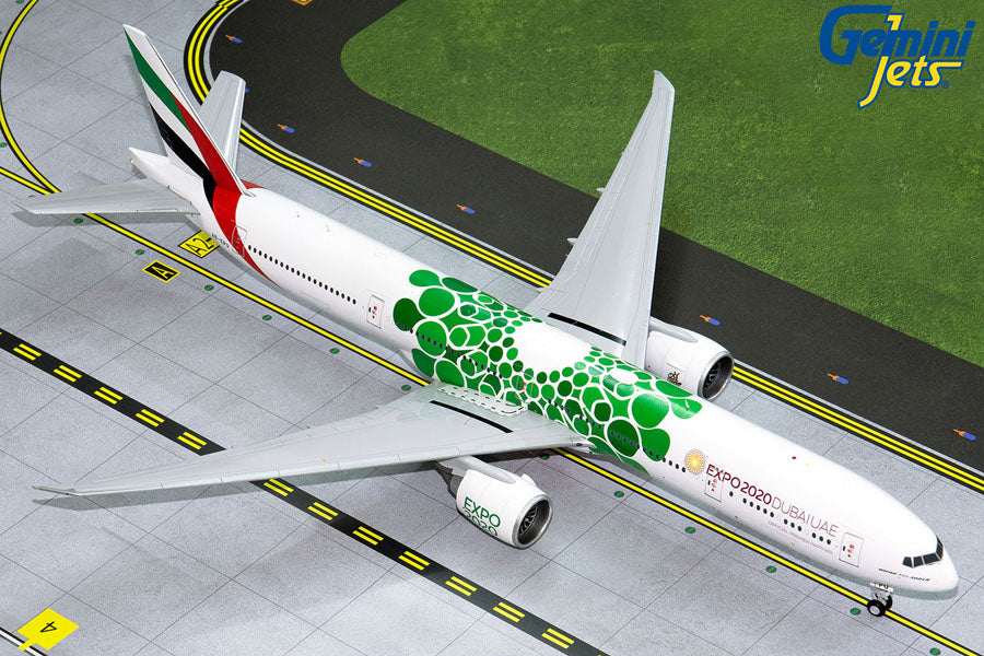 GEMINI200 EMIRATES 777-300ER 1/200 GREEN EXPO 2020 REG#A6EPU