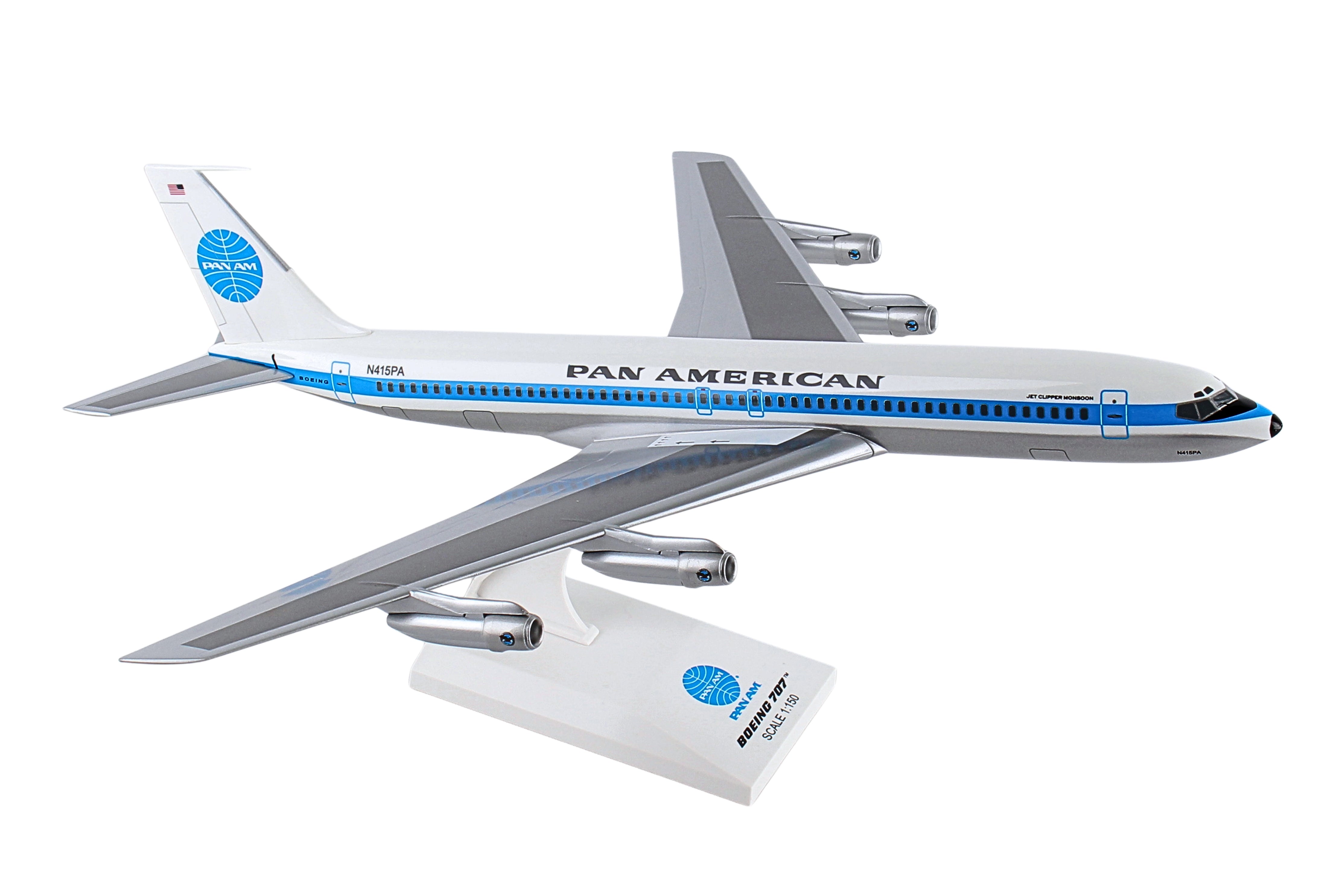 SKYMARKS PAN AM 707 1/150 JET CLIPPER MONSOON REG#N415PA