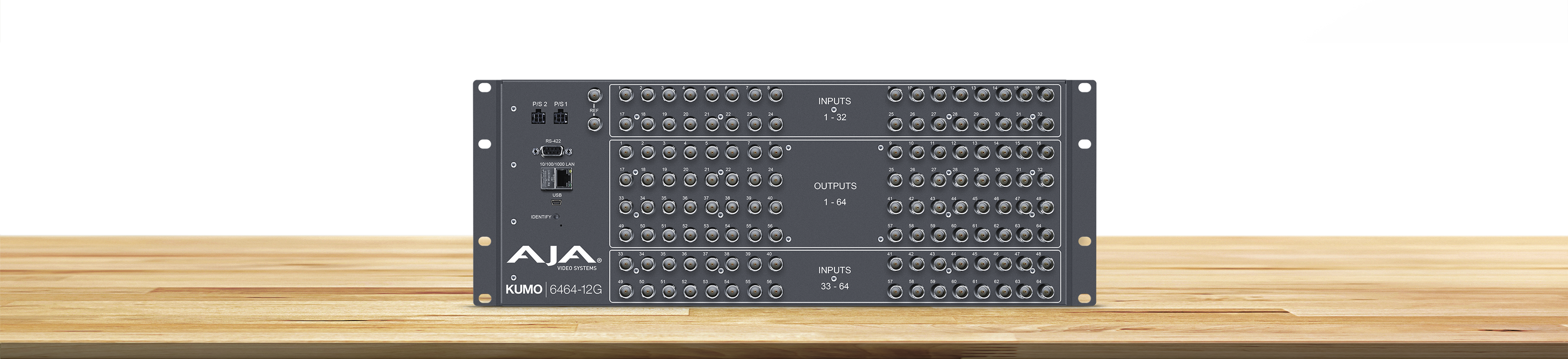 KUMO 6464-12G - Compact 64x64 12G-SDI Router - Routers - Products