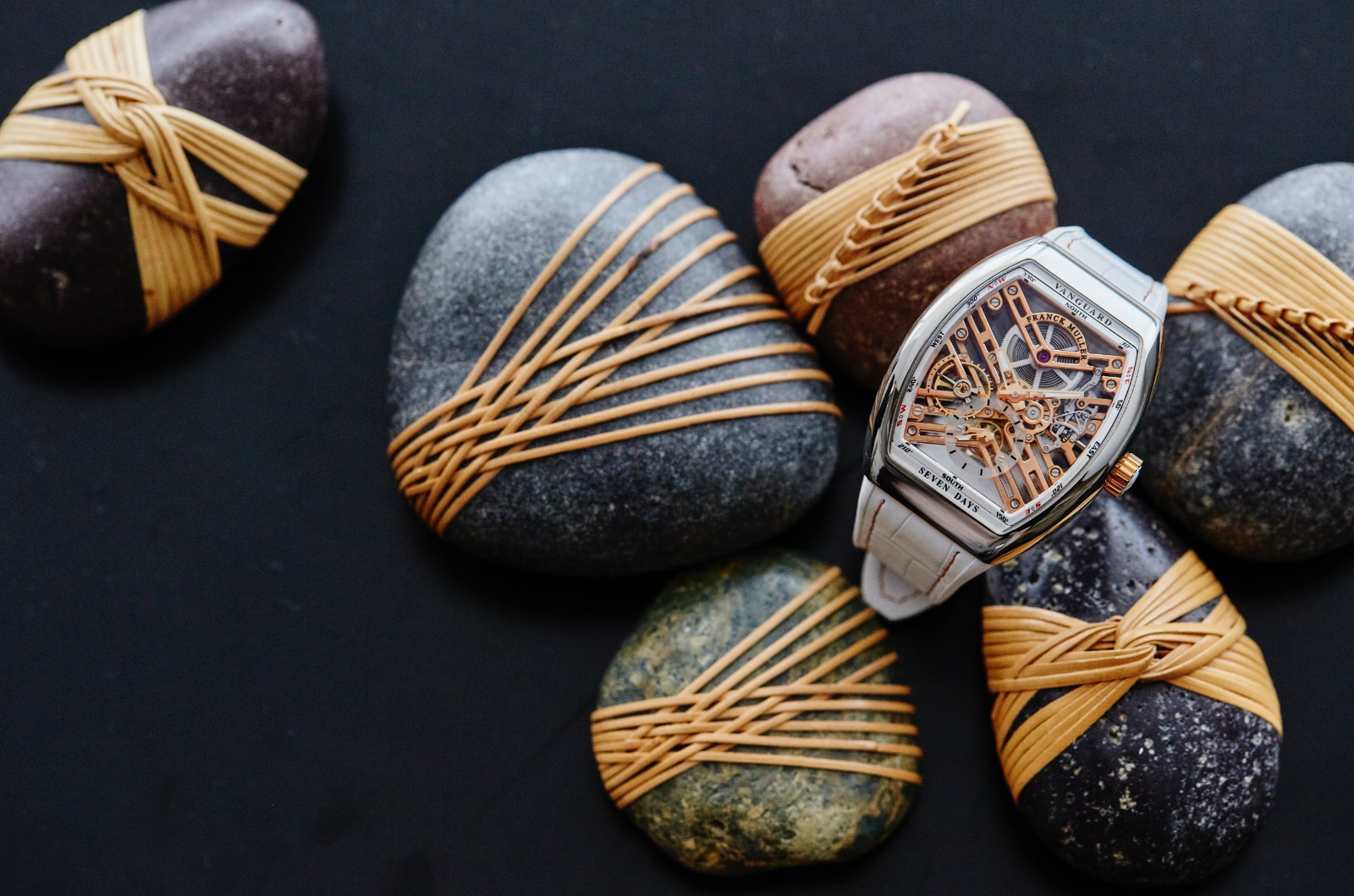 フランク ミュラー ヴァンガード 7デイズ パワーリザーブ スケルトン