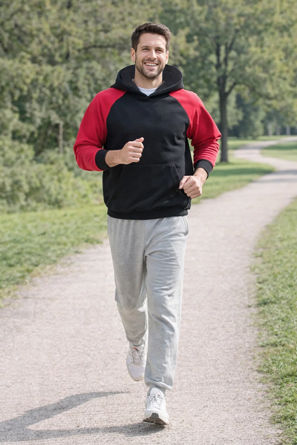 AKWA 1737-CVC Two-Tone Hoodie