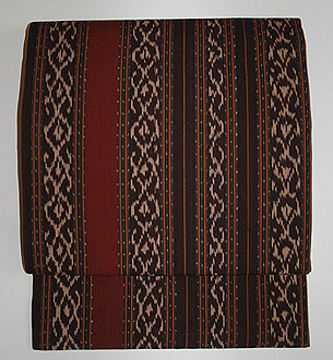 インドネシア・イカット名古屋帯