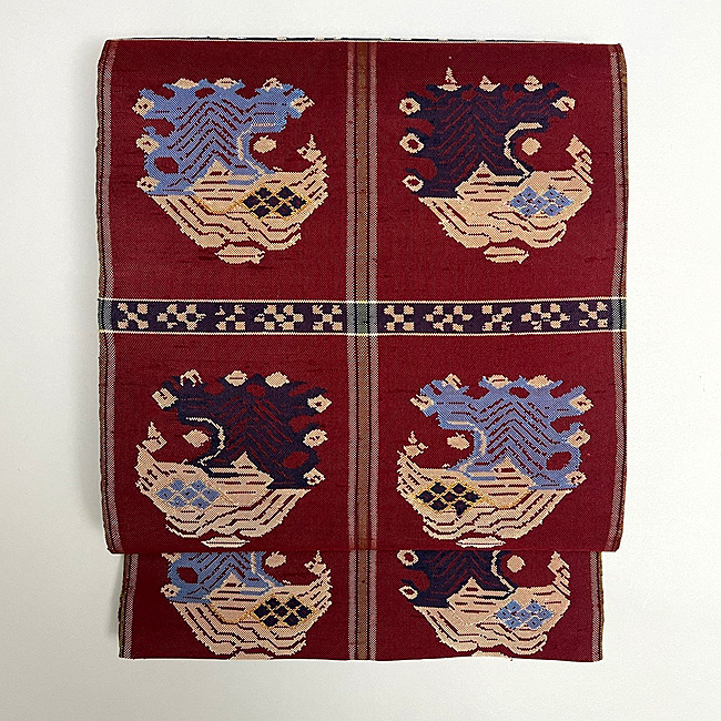 龍村平蔵製 「甲比丹孔雀」本袋帯 154,000円(税込)帯23-02-25ご売約済