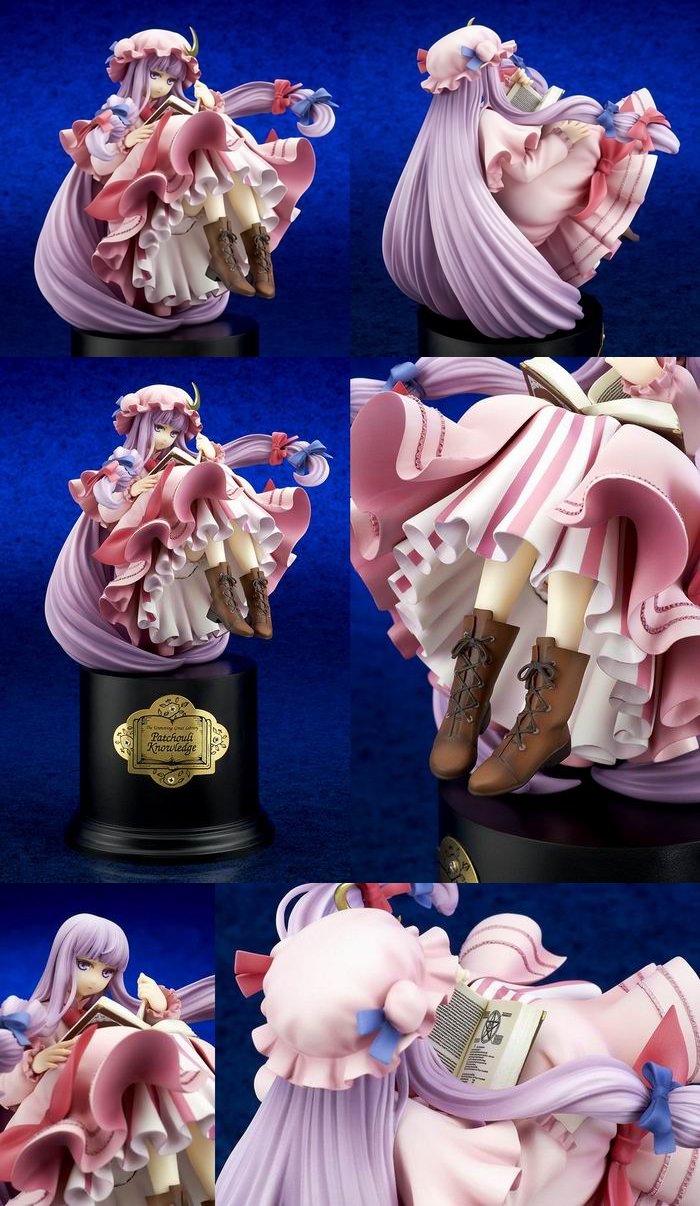 キューズQ 動かない大図書館 パチュリー・ノーレッジ PVC製塗装済み