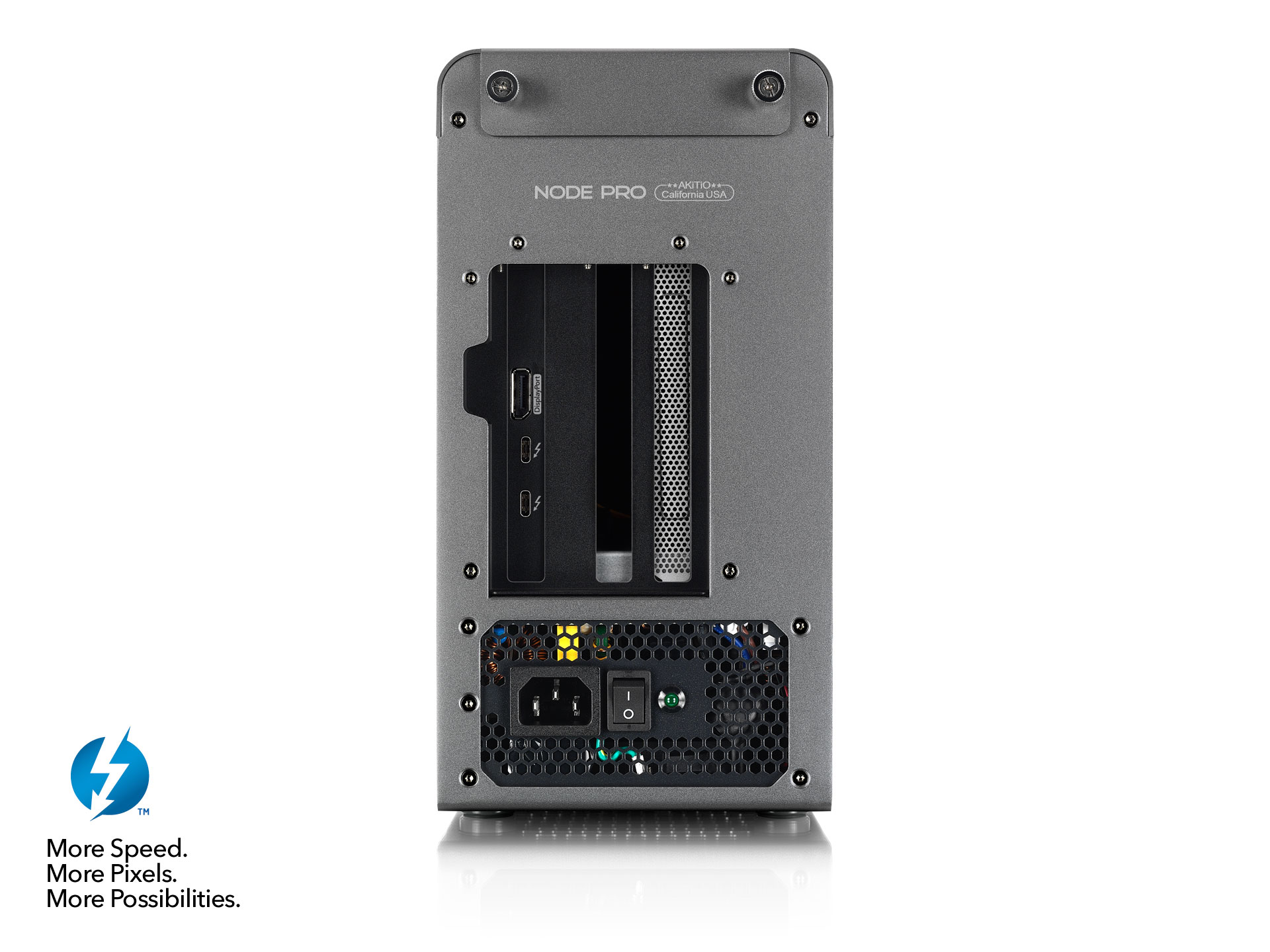 Node Pro - Thunderbolt 3 PCIe Expansion Chassis with PD | AKiTiO