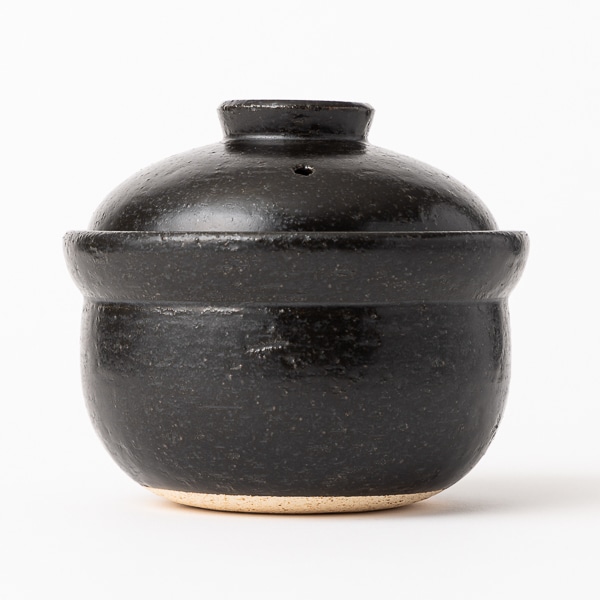AKOMEYA TOKYO/ 有田焼 黒釉 ごはん土鍋 1合(1合): 台所の道具