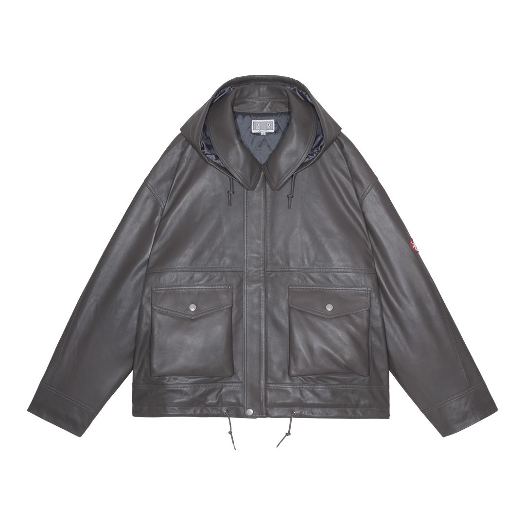 C.E - Leather Zip Jacket | ALTERFATE