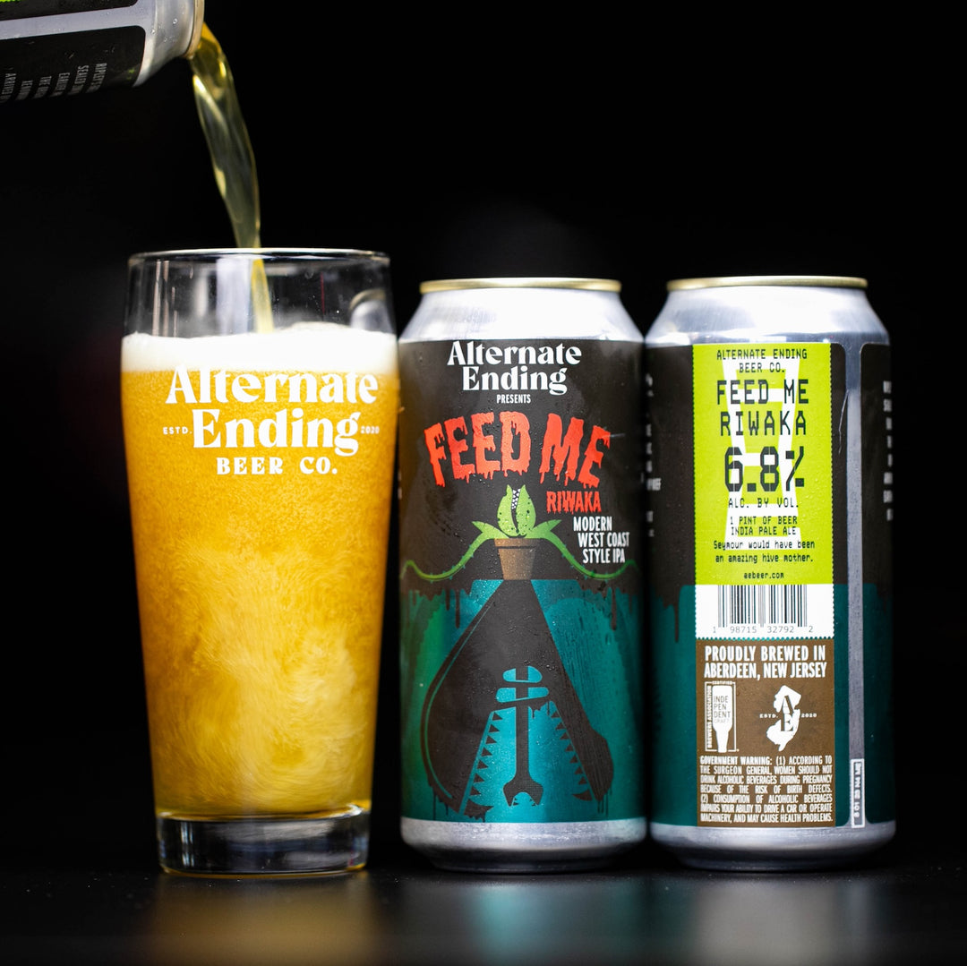Alternate Ending Beer Co. Feed Me (Riwaka) Modern West Coast IPA 6.8%