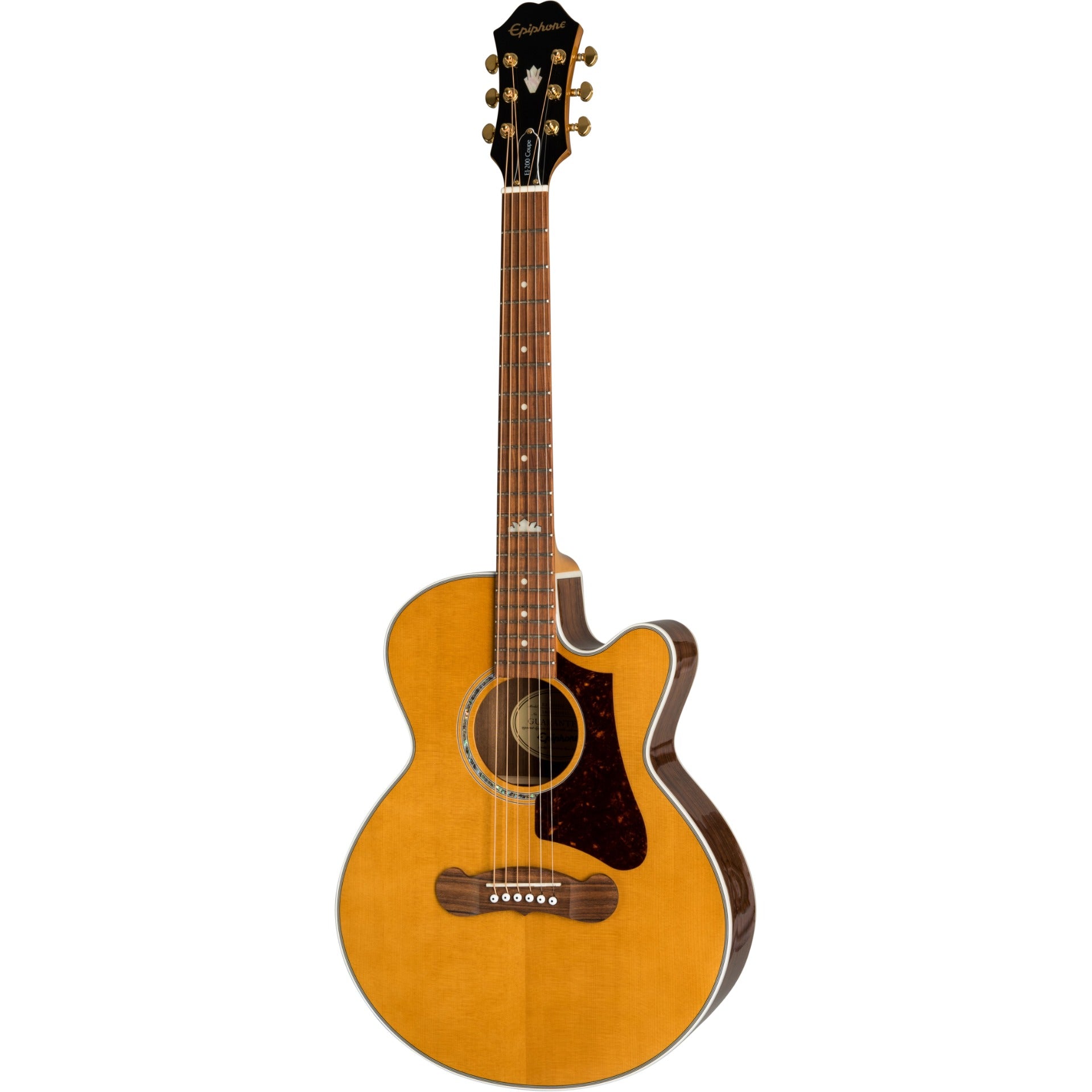 Epiphone J-200 EC Studio Parlor Acoustic-Electric Guitar in