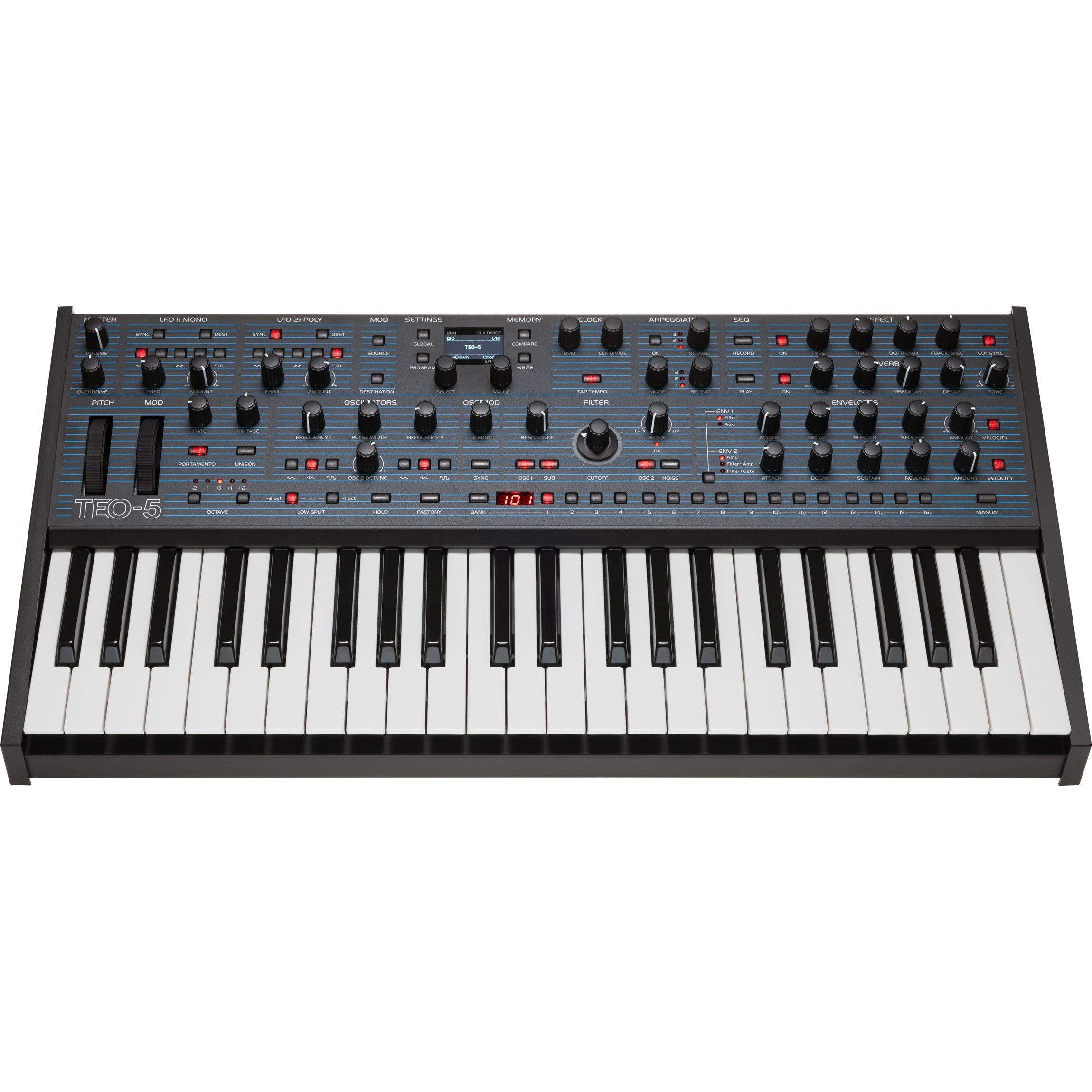 Oberheim TEO-5 Analog Synthesizer – Alto Music
