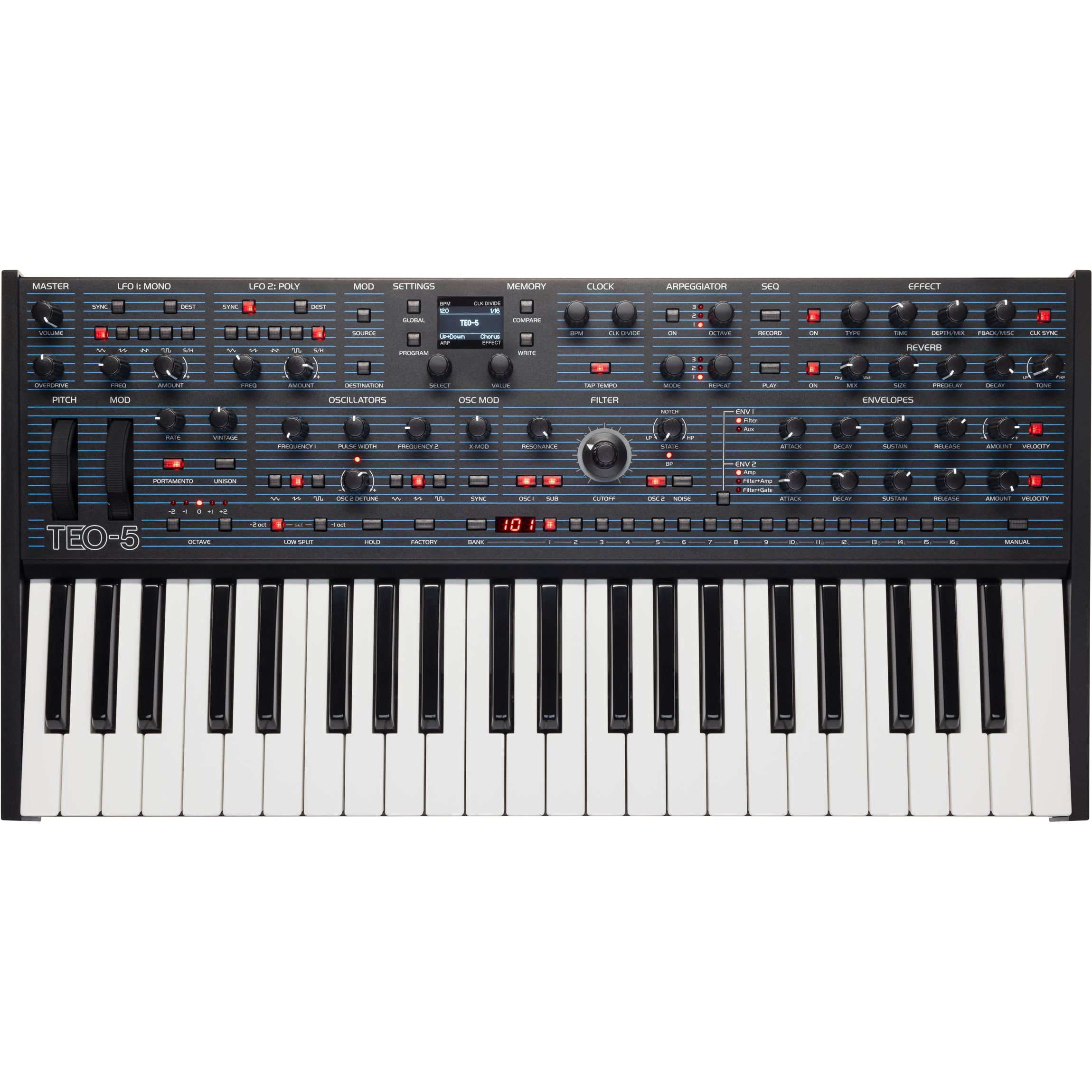 Oberheim TEO-5 Analog Synthesizer – Alto Music