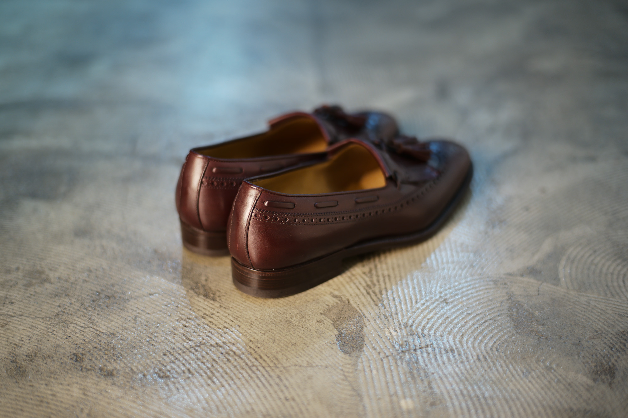 ENZO BONAFE(エンツォボナフェ) 【ART.EB-33】Wing Tip Quilt Tassel