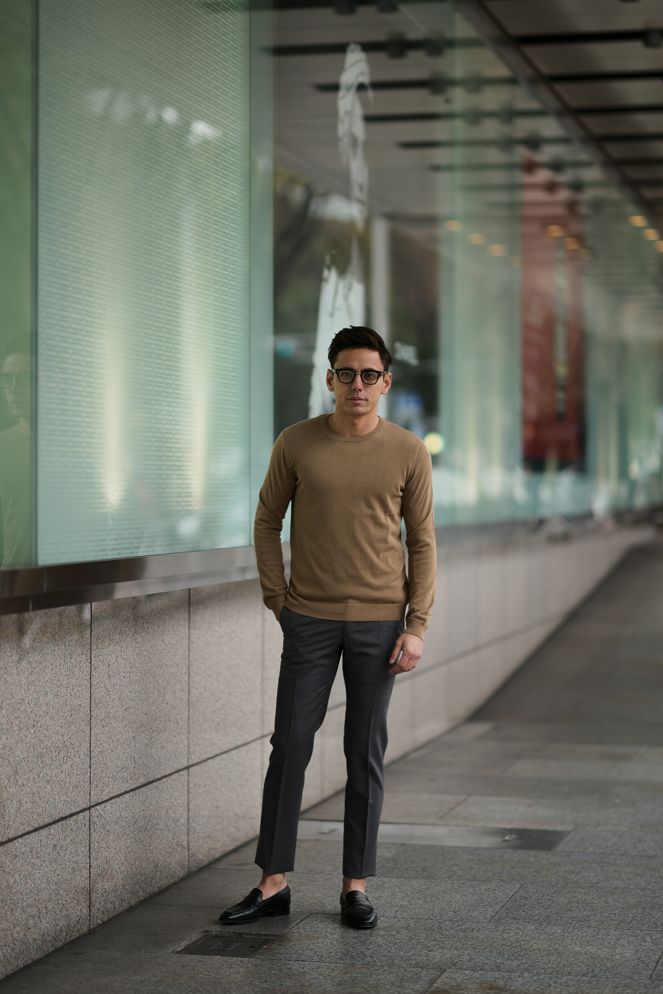 ZANONE (ザノーネ) Crew Neck Sweater (クルーネックセーター