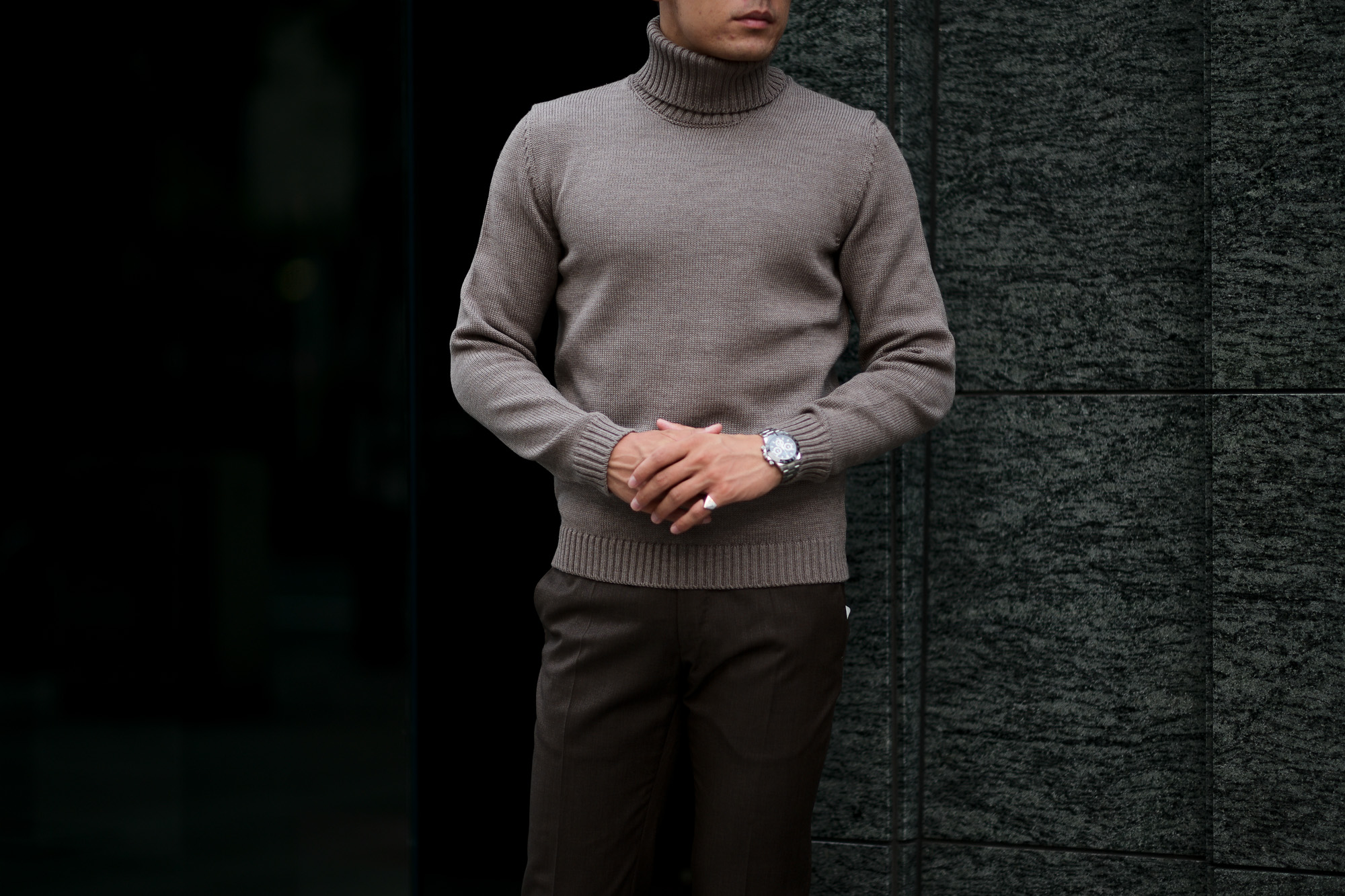 ZANONE(ザノーネ) Turtle Neck Sweater (タートルネックセーター