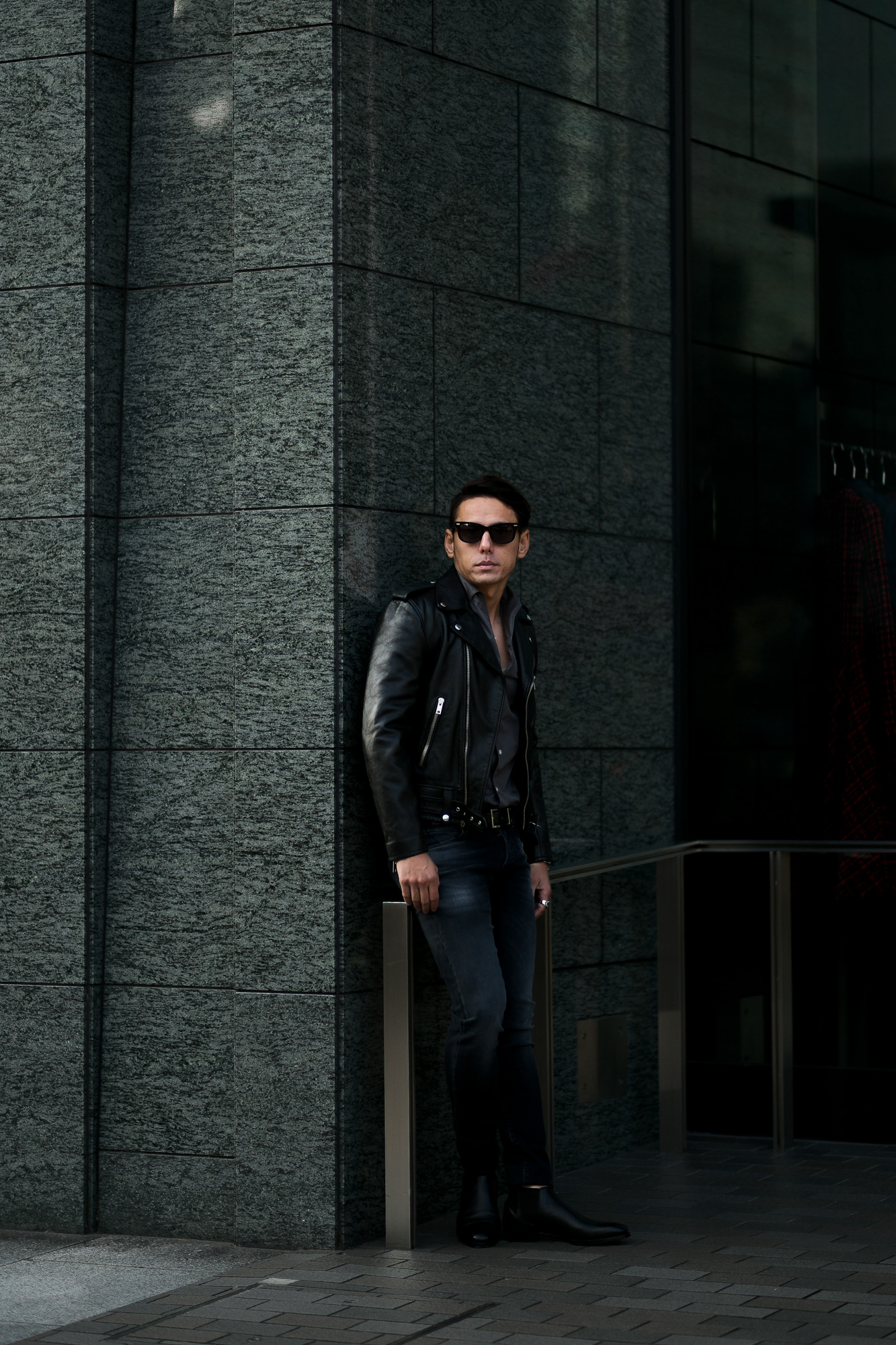 CELINE (セリーヌ) CLASSIC BIKER CALF SKIN (クラシックバイカー