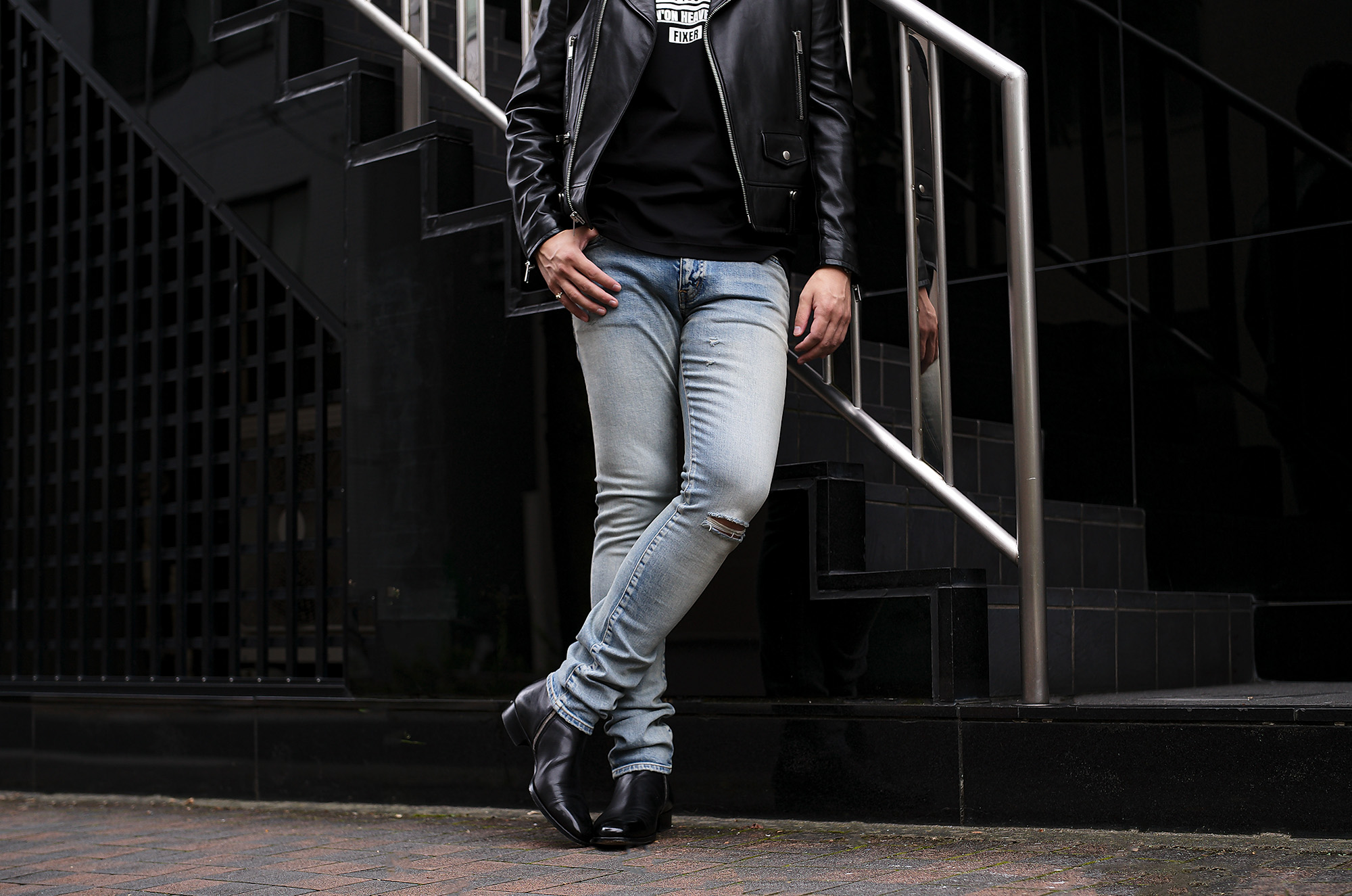 SAINT LAURENT (サンローラン) D02 SKINNY-FIT JEANS SANTA MONICA