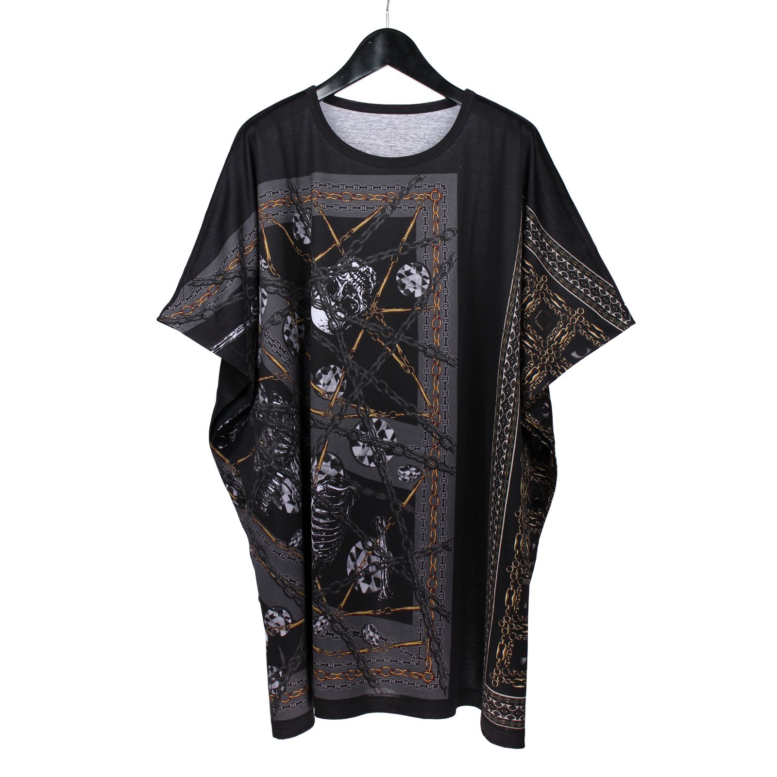 Ground Y - Ground Y | Poncho cut and sew / 半袖 ポンチョ (ユニ