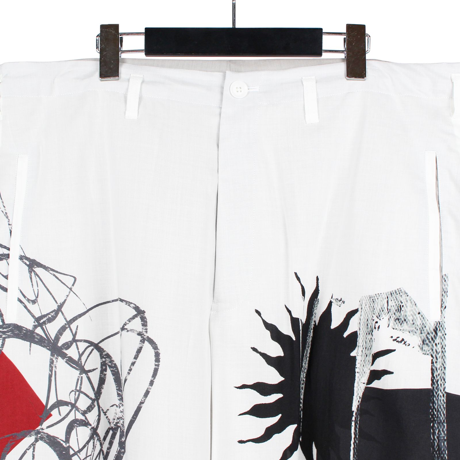 yohji yamamoto - pour homme | 太陽シカク柄P (メンズ) / プリント