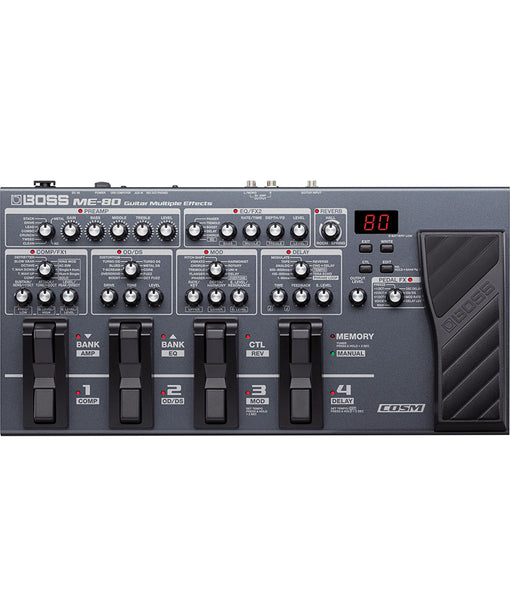 Boss ME80 Guitar Multiple Effects with Looperalamomusiccenter