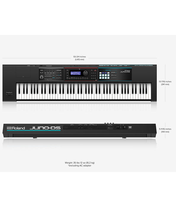 Roland JUNO-DS88 SynthesizerAlamo Music CenterRolandPortable