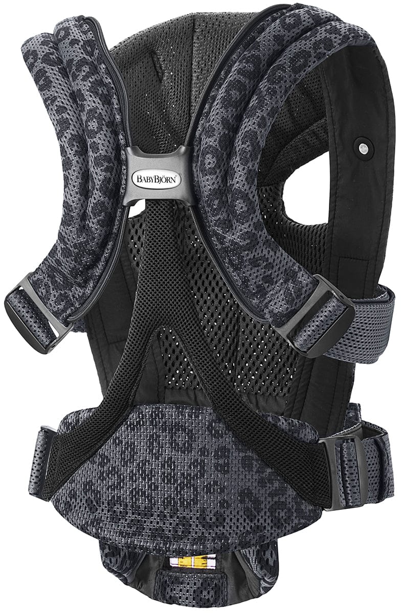 BabyBjörn Baby Carrier Free 3D Mesh, Anthracite Leopard – Albee Baby