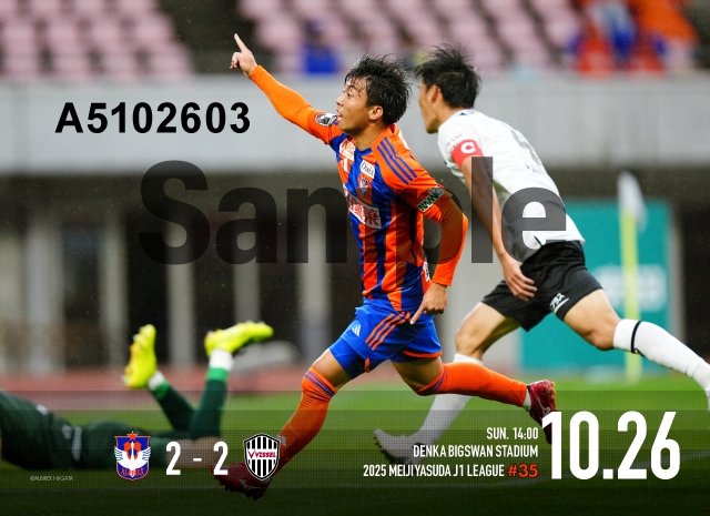 SNSで話題の大人気デザインが登場‼アルビレックス新潟 MATCHDAY