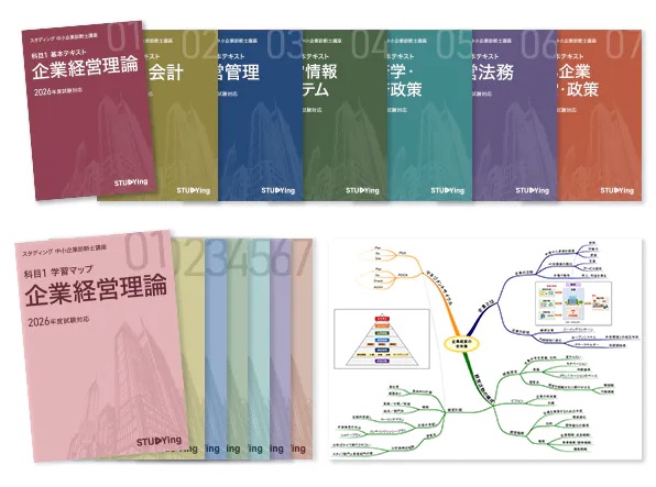 スタディング中小企業診断士講座の評判・口コミ！テキスト・合格率も