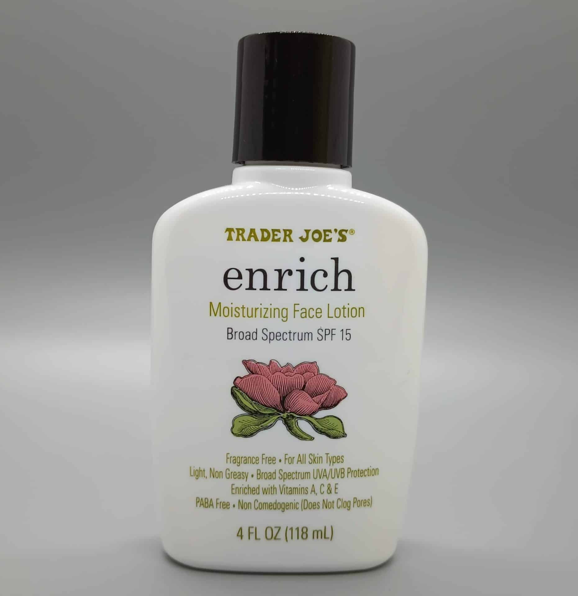 Trader Joe's Enrich Moisturizing Face Lotion | Aldi Reviewer