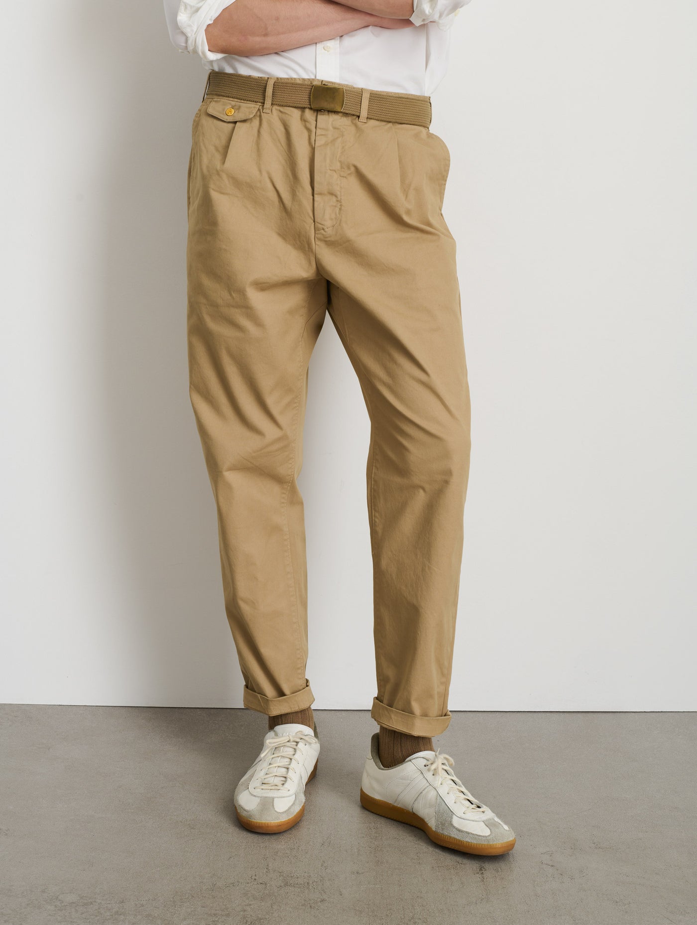 Standard Pleated Pant in Chino – Alex Mill