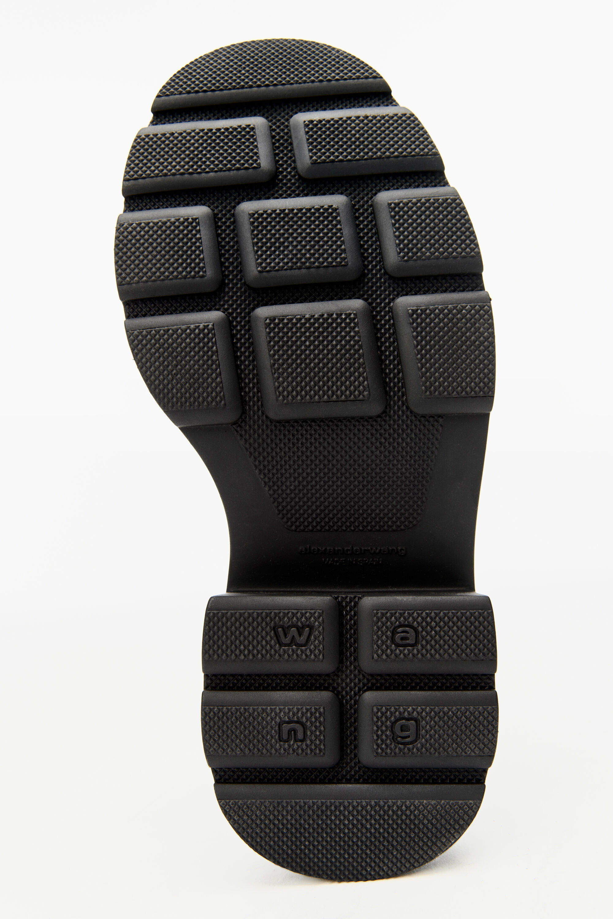 CARTER PLATFORM LOAFER BOOT IN LEATHER in BLACK | alexanderwang®