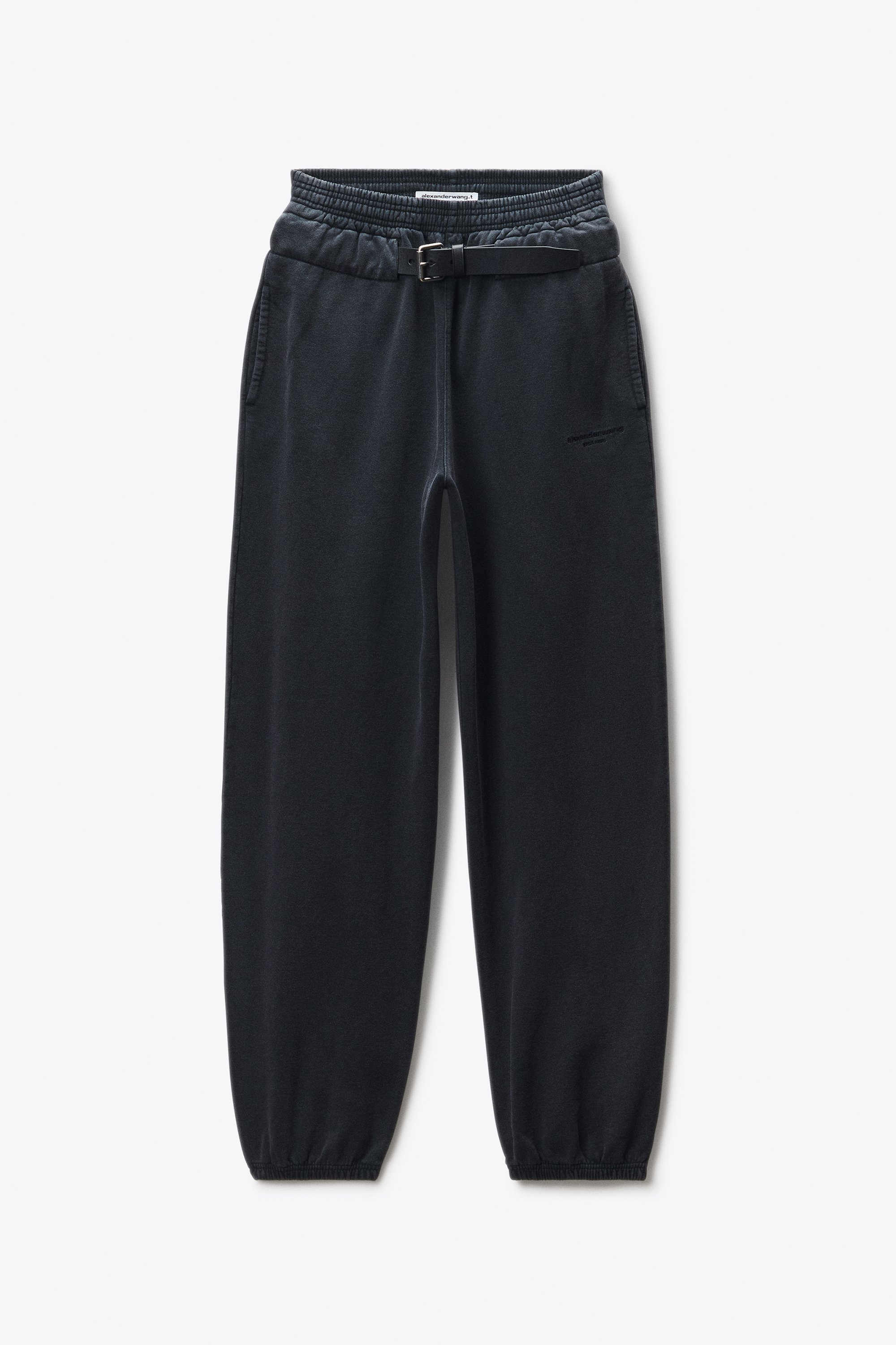 Designer High Waisted Sweatpants | Terry Sweatpants