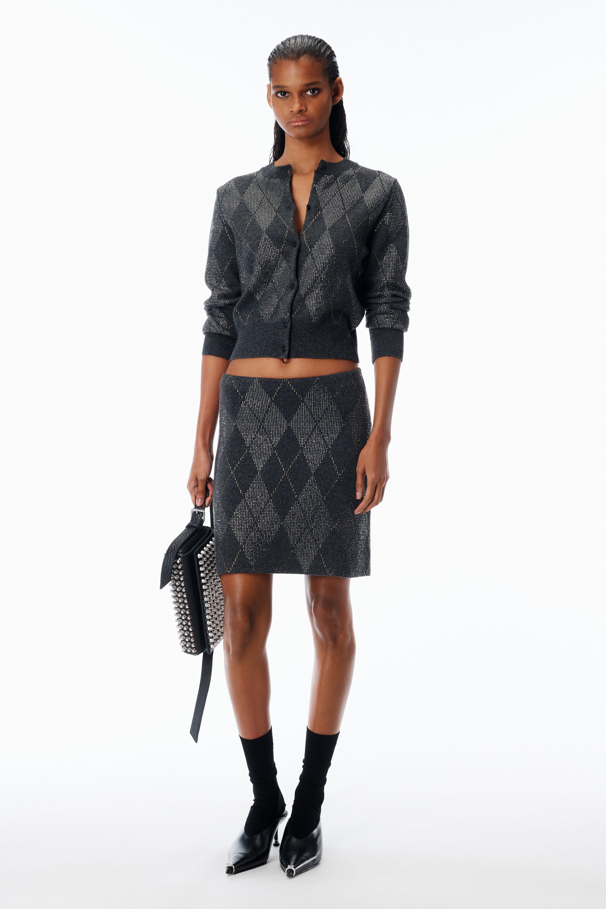 トップス KRIS VAN ASSCHE/MOSAIC KNIT KRIS VAN ASSCHE（クリスヴァン