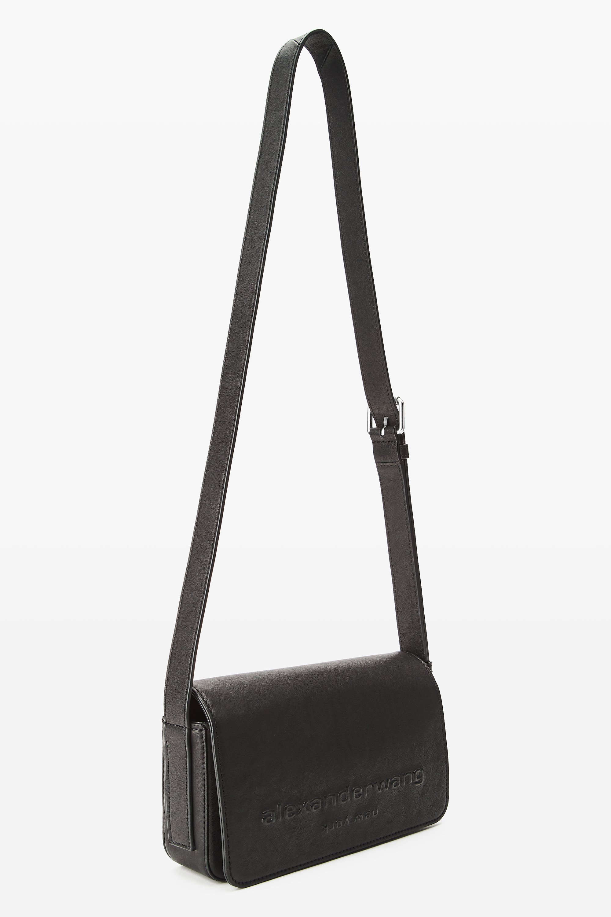 Punch Flap Crossbody in BLACK | alexanderwang®